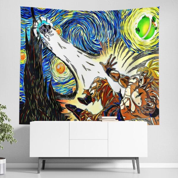 Dragon Ball Z Super Starry Night Tapestry