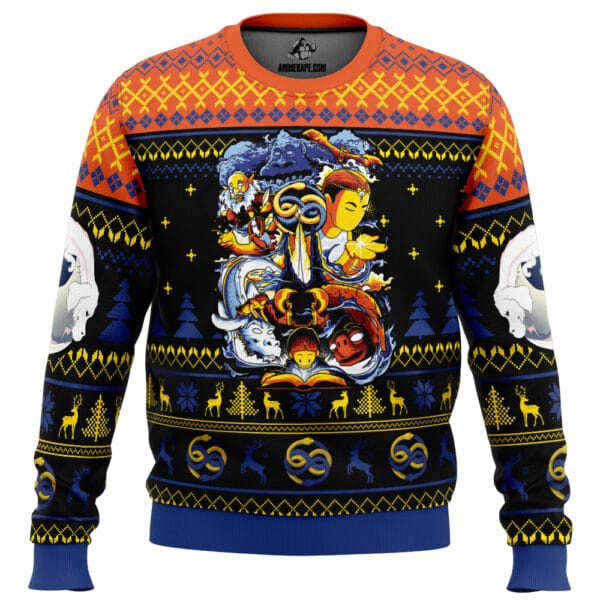 Dragon Never Ending Story Ugly Christmas Sweater