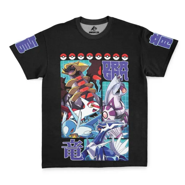 Dragon Type Pokemon Streetwear T Shirt 2