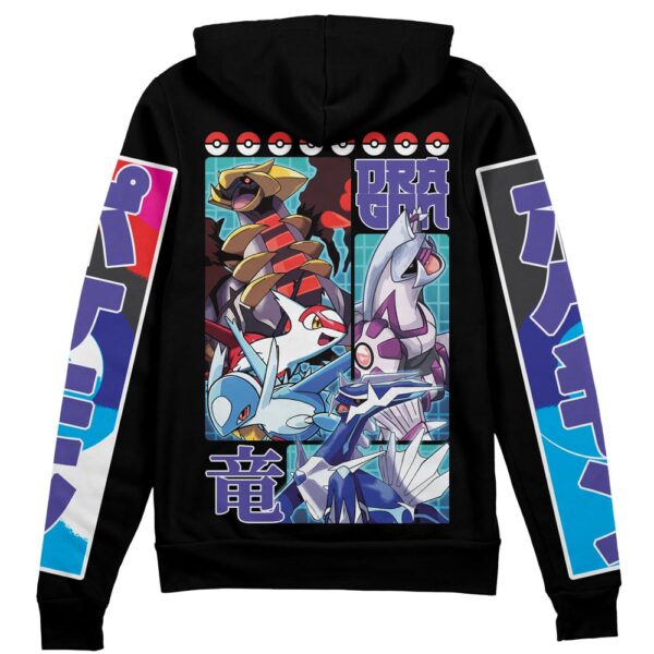 Dragon Type Pokemon Streetwear Zip Hoodie Jacket