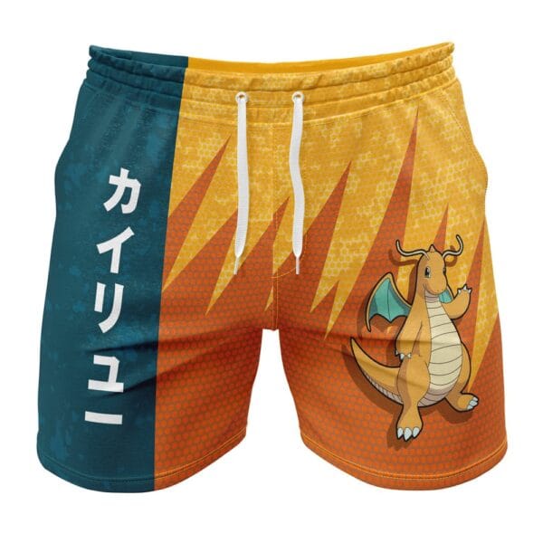 Dragonite Classic Pokemon Gym Shorts