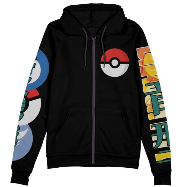 Dragonite Pokemon Streetwear Zip Hoodie Jacket