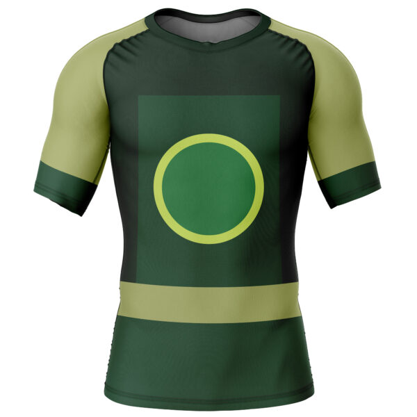 Earthbenders Avatar Short Sleeve Rash Guard Compression Shirt