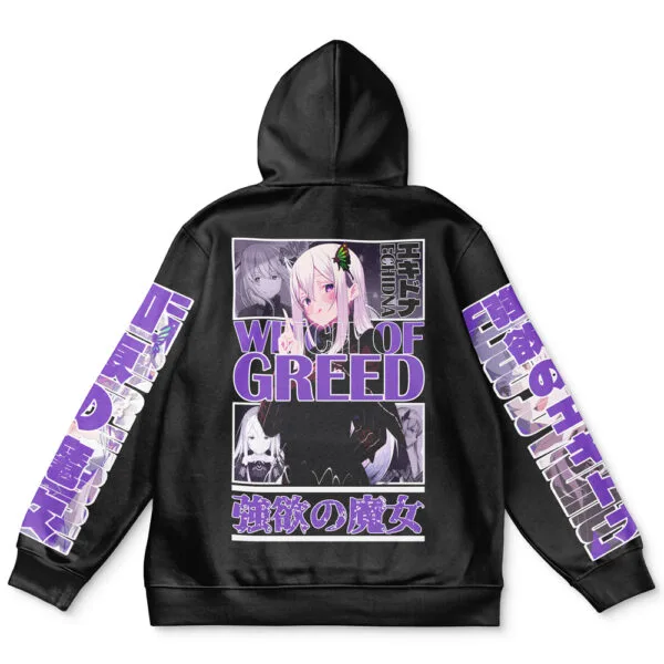 Anime Echidna Re Zero Streetwear Hoodie