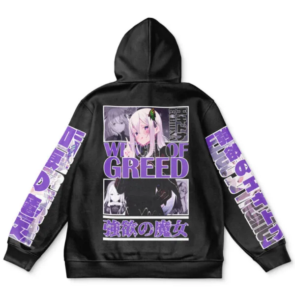 Anime Echidna Re Zero Streetwear Hoodie