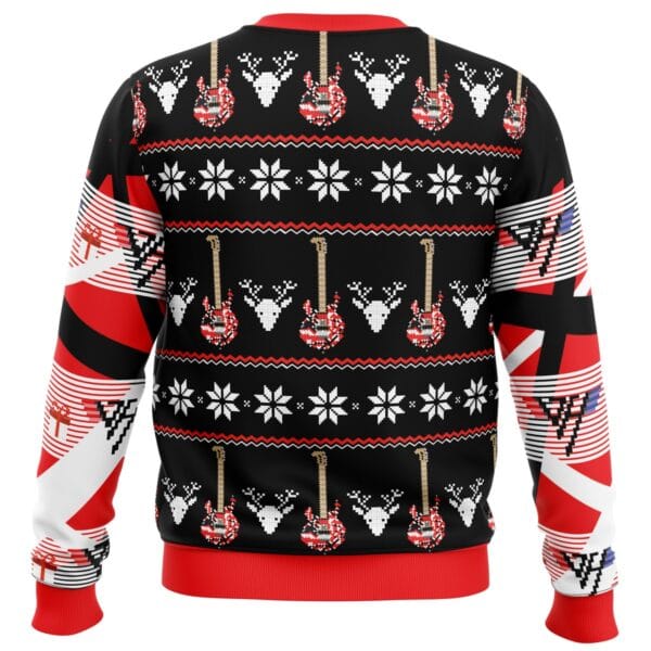 Eddie Van Halen Ugly Christmas Sweater