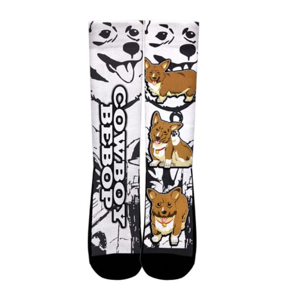 Anime Ein Socks Cowboy Bebop Custom Anime Socks Manga Style