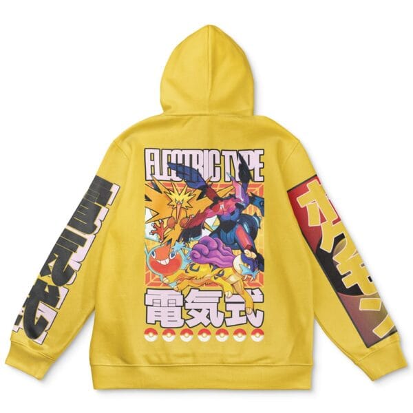 Electric Type Pokemon Streetwear Hoodie