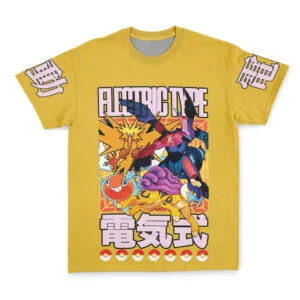 Electric Type Pokemon Streetwear T Shirt
