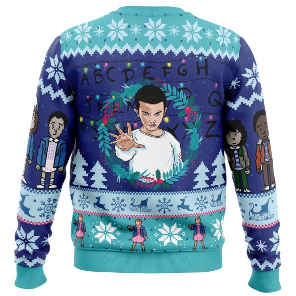 Eleven Stranger Things Ugly Christmas Sweater