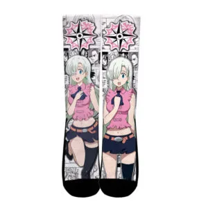 Elizabeth Liones Socks Seven Deadly Sins Custom Anime Socks Mix Manga