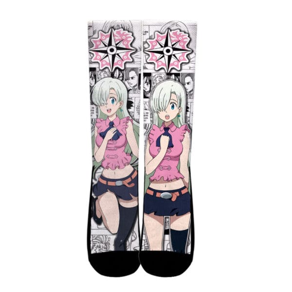 Elizabeth Liones Socks Seven Deadly Sins Custom Anime Socks Mix Manga