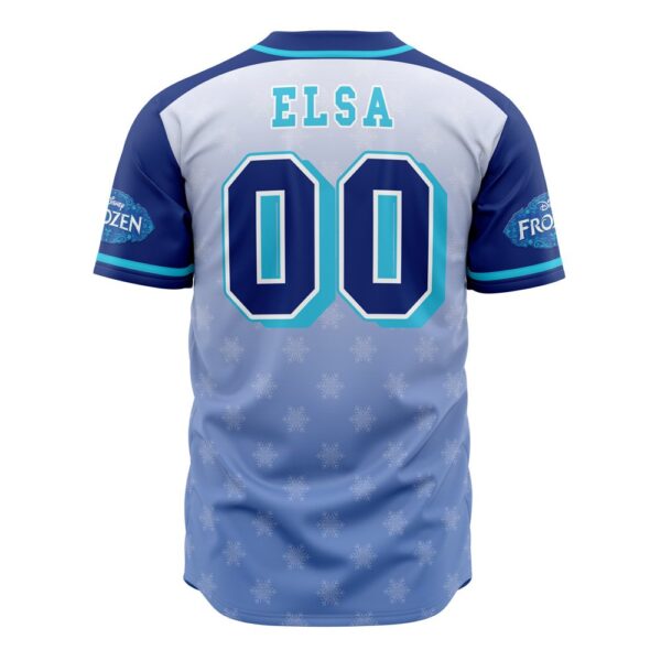 Elsa Frozen V1 Disney Baseball Jersey