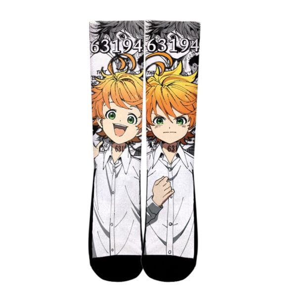 Emma Socks The Promised Neverland Custom Anime Socks Mix Manga