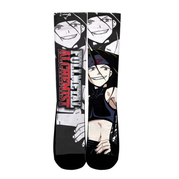 Envy Socks Fullmetal Alchemist Custom Anime Socks Manga Style