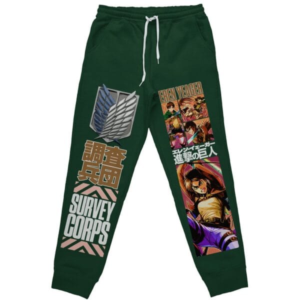 Eren Yeager Attack On Titan Streetwear Sweatpants