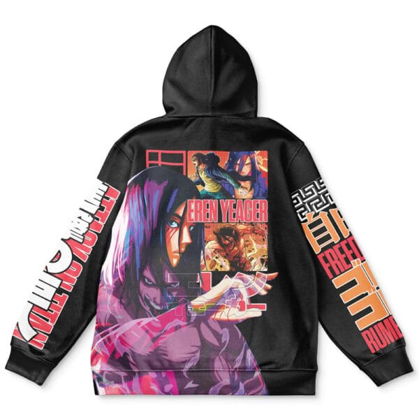 Eren Yeager V3 Attack On Titan Streetwear Hoodie