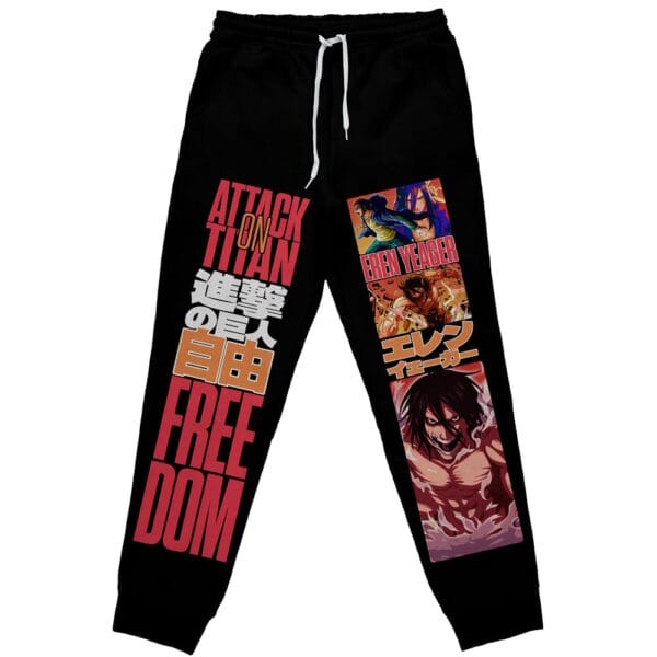 Eren Yeager V3 Attack On Titan Streetwear Sweatpants