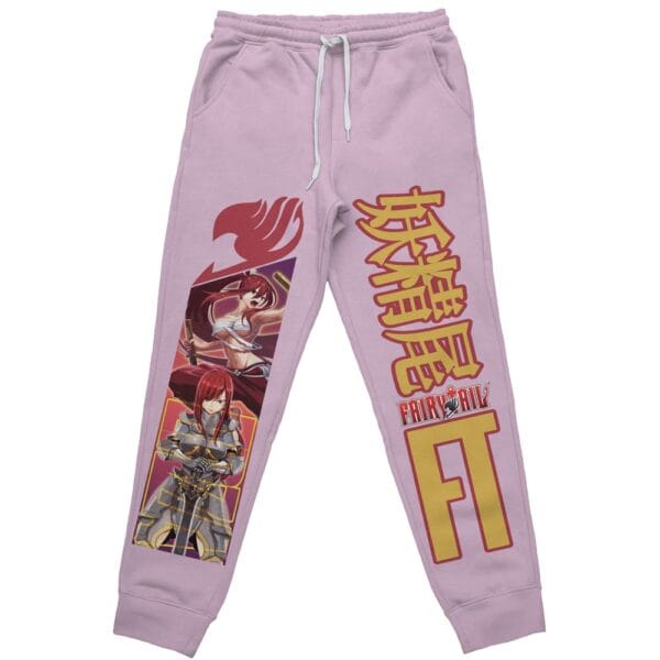 Anime Erza Scarlet Fairy Tail Streetwear Sweatpants