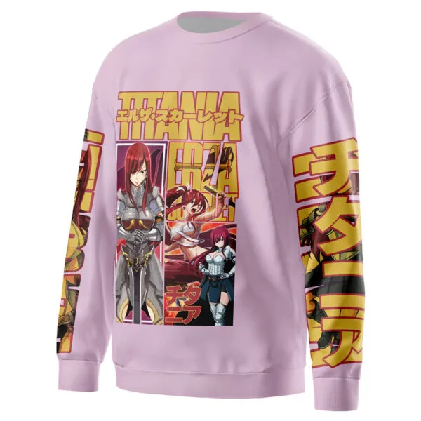 Anime Erza Scarlet Fairy Tail Streetwear Sweatshirt