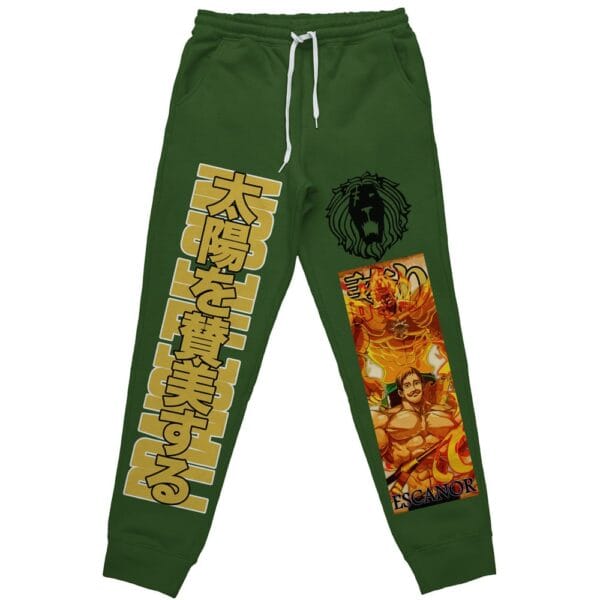 Escanor Seven Deadly Sins Streetwear Sweatpants