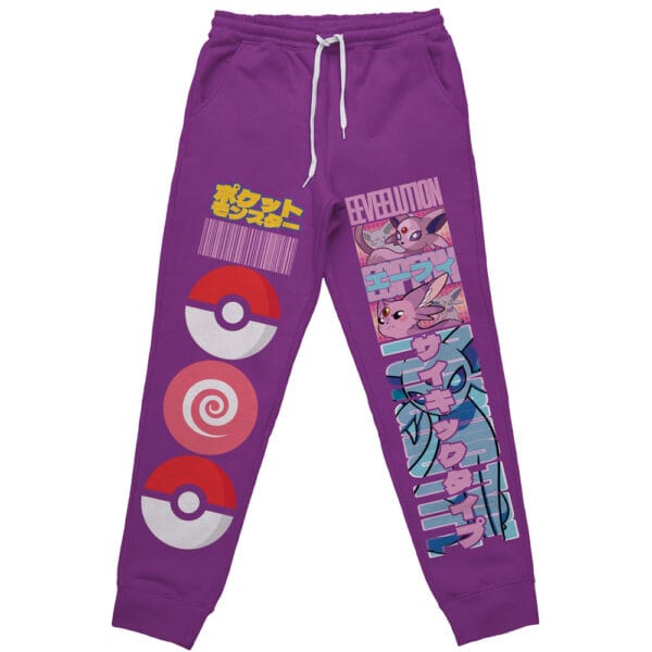 Espeon Pokemon Streetwear Sweatpants