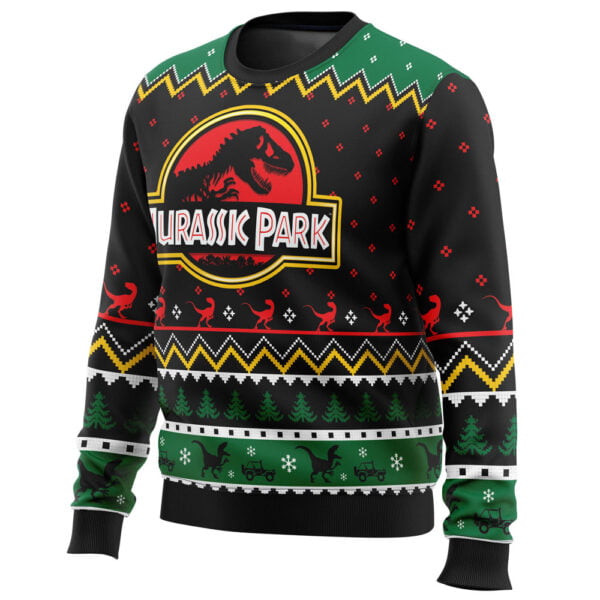 Ethics Of Cloning Jurassic Park Ugly Christmas Sweater