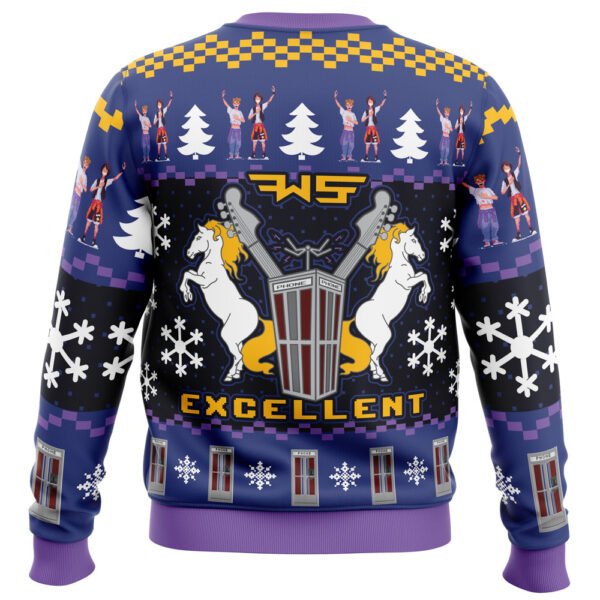 Excellent Bill And Ted Ugly Christmas Sweater