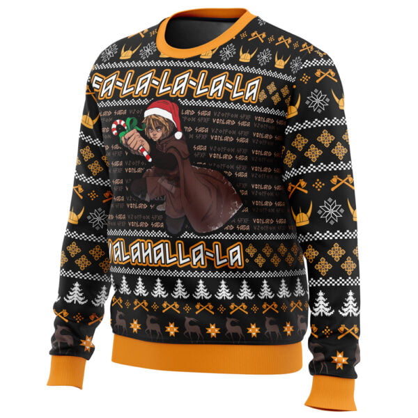 Falalala Valahalla Vinland Saga Christmas Sweater