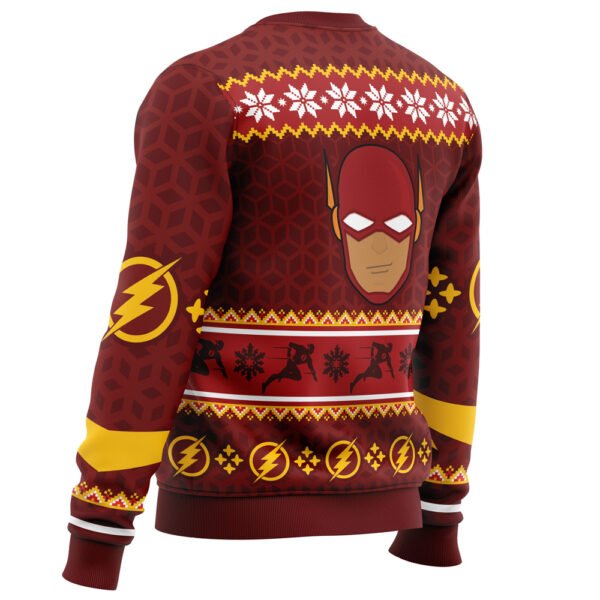 Fast Christmas The Flash Dc Comics Ugly Christmas Sweater