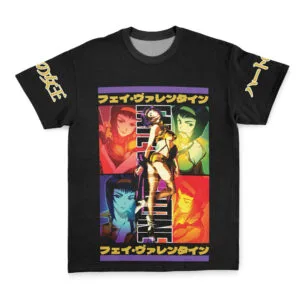 Anime Faye Valentine Cowboy Bebop Streetwear T Shirt