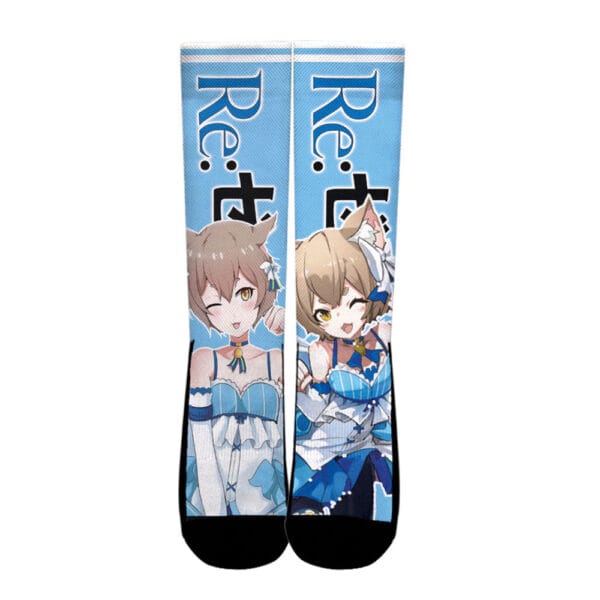 Anime Felix Argyle Socks Rezero Custom Anime Socks