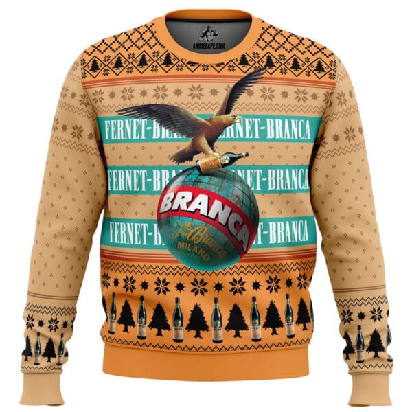 Fernet Branca Ugly Christmas Sweater 2