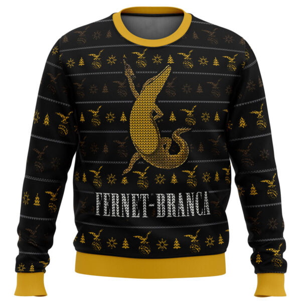 Fernet Branca Ugly Christmas Sweater