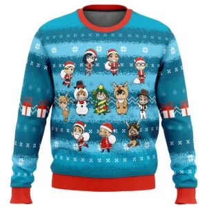 Anime Festive Haikyuu Ugly Christmas Sweater
