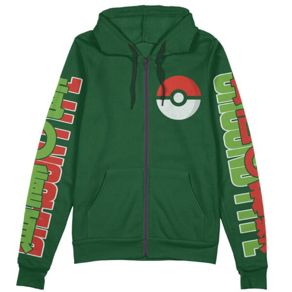 Flygon Pokemon Streetwear Zip Hoodie Jacket