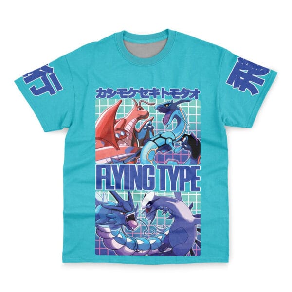 Flying Type Pokemon Streetwear T Shirt