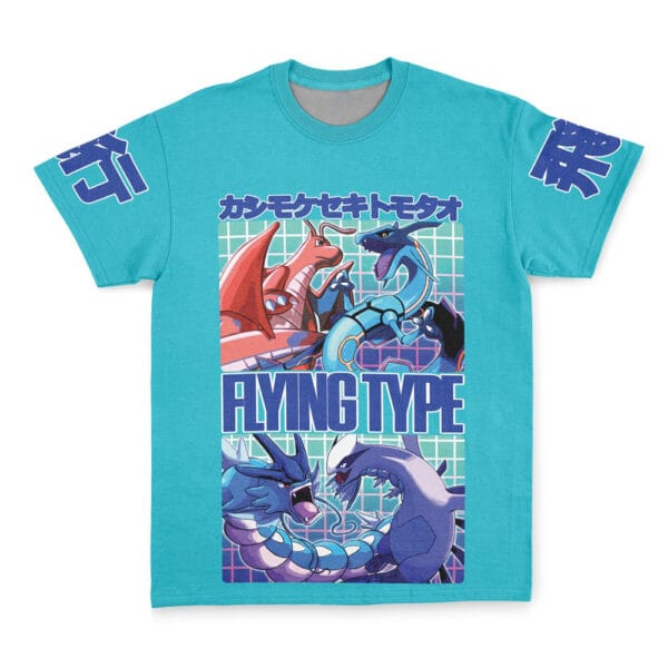 Flying Type Pokemon Streetwear T Shirt