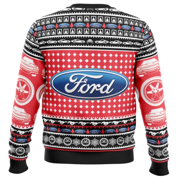 Ford Mustang Ugly Christmas Sweater