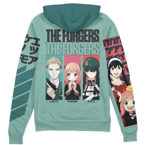 Anime Forgers Spy X Family Streetwear Zip Hoodie Jacket