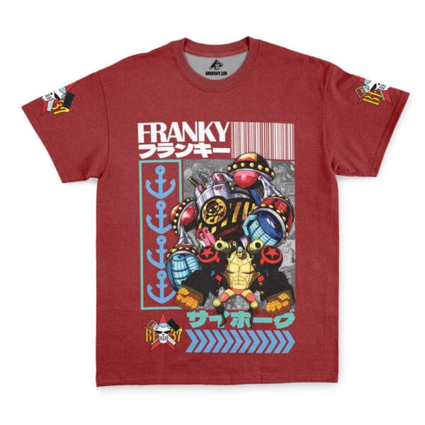 Franky One Piece Streetwear T Shirt