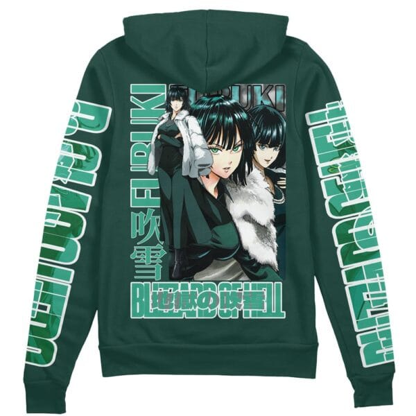 Anime Fubuki One Punch Man Streetwear Zip Hoodie Jacket