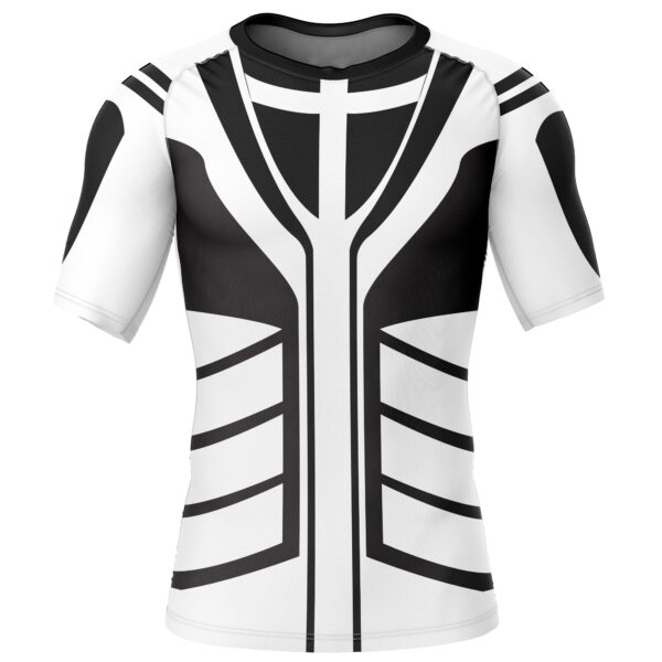 Anime Fullbring Ichigo Bleach Short Sleeve Rash Guard Compression Shirt Anime