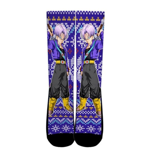 Future Trunks Socks Ugly Dragon Ball Anime Socks Gift Idea