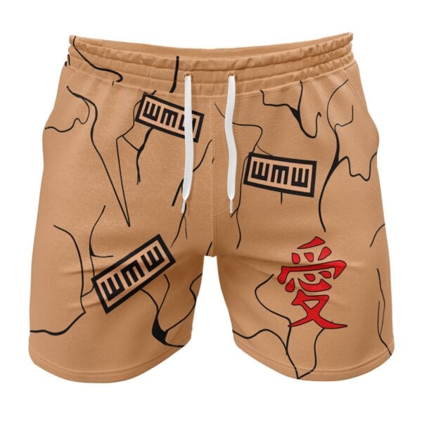 Anime Gaara Gourd Naruto Gym Shorts Anime