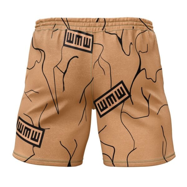 Anime Gaara Gourd Naruto Gym Shorts Anime