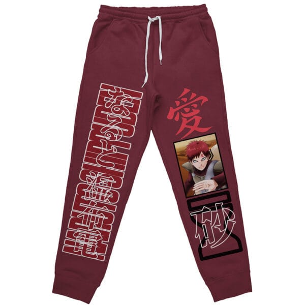 Anime Gaara Naruto Shippuden Streetwear Sweatpants Anime