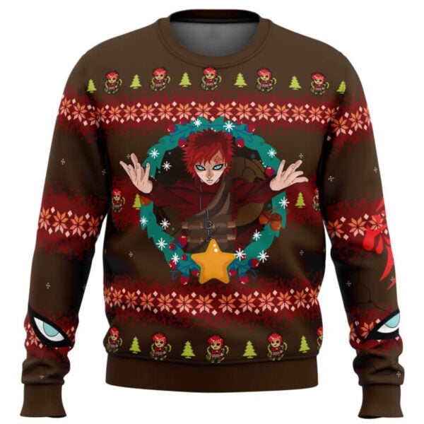 Anime Gaara Naruto Ugly Christmas Sweater Anime