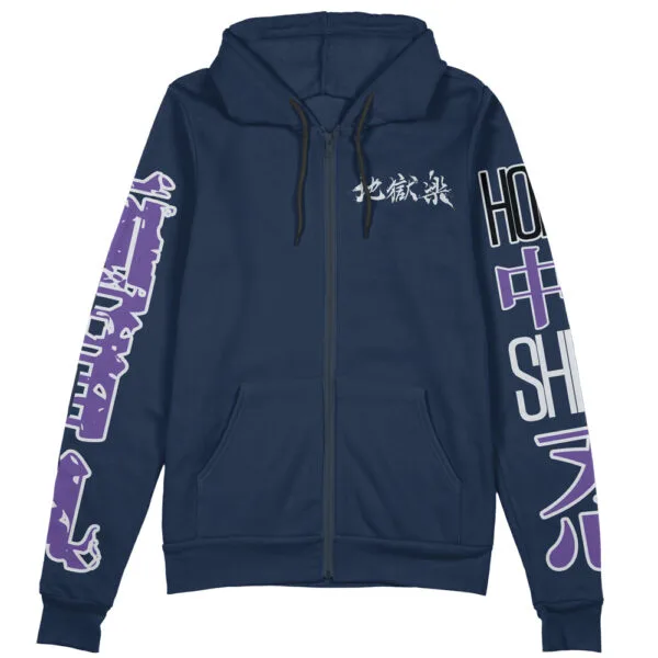 Gabimaru Hells Paradise Streetwear Zip Hoodie Jacket