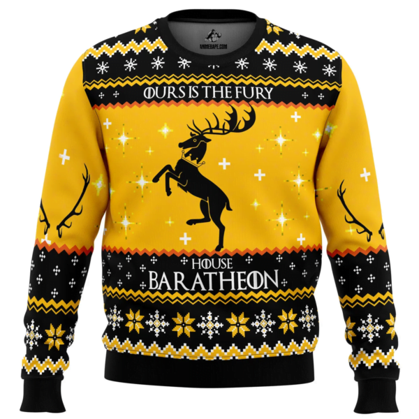 Game Of Thrones House Baratheon Ugly Christmas Sweater